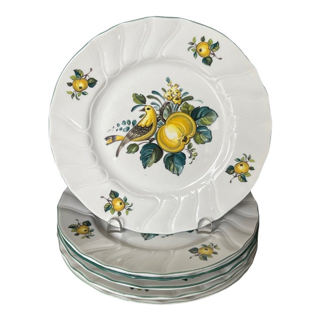 Fruit or Dessert Plates by Villeroy & Boch, Set of 6 For Sale