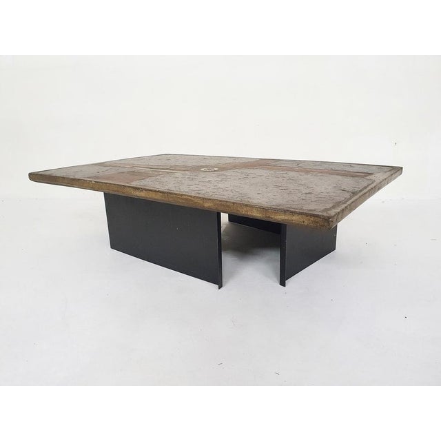 Dutch Stone Coffee Table by Paul Kingma, 1981 For Sale - Image 6 of 14