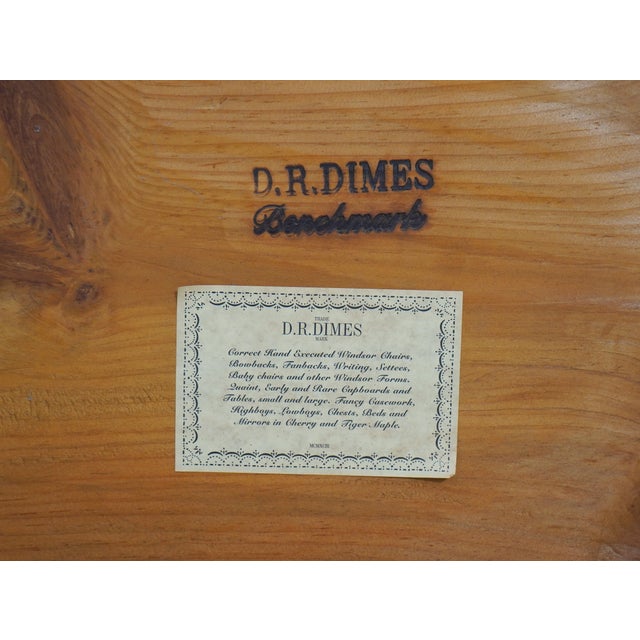 Dr Dimes Cherry Flat Top 2 Piece Highboy For Sale - Image 17 of 17