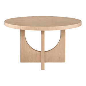 Contemporary Callon Wood Round Dining Table
