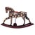 Glass Antique Rocking Horse, Czechoslovakia, 1940s For Sale - Image 7 of 7
