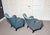 Set of Art Nouveau Swedish Club Chairs, 1940s For Sale - Image 6 of 13