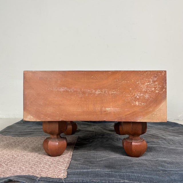 Keyaki Wooden Shogi Game Board, Japan, 1920s For Sale - Image 9 of 10