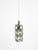 Vintage Space Age Pendant Lamp in Glass and Nickel-Plated Metal by Temde, 1960s For Sale - Image 4 of 18