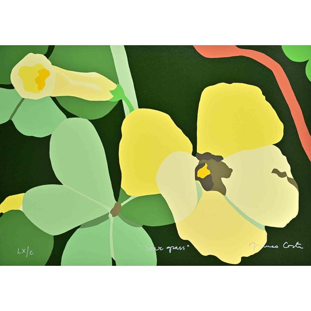 Franco Costa, Sour Grass, Screenprint, 1990s For Sale