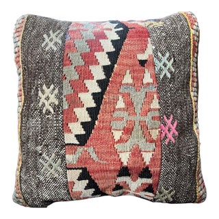 Southwestern Kilim Vintage Pillow For Sale