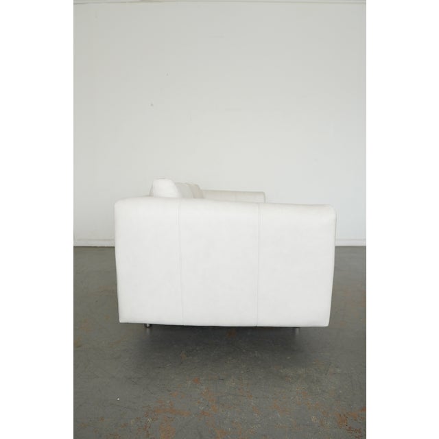 Bernhardt Grayson Leather Sofa For Sale In Austin - Image 6 of 15