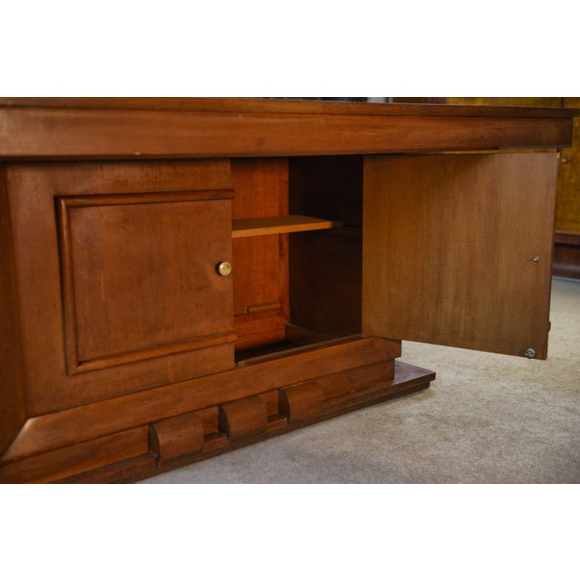 1950s Oak Table by Charles Dudouyt, 1950s For Sale - Image 5 of 11