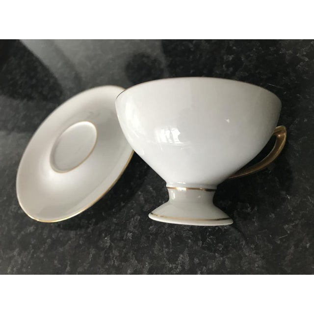 Porcelain Cup and Saucer from Geierstahl, 1950s, Set of 2 For Sale - Image 3 of 18