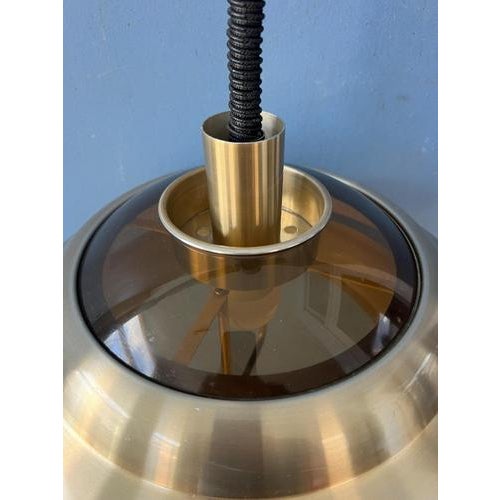 Mid-Century Modern Space Age UFO Pendant Lamp from Dijkstra For Sale - Image 12 of 13