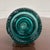 Early 20th Century Antique Brookfield New York Teal Glass Insulator For Sale - Image 5 of 6