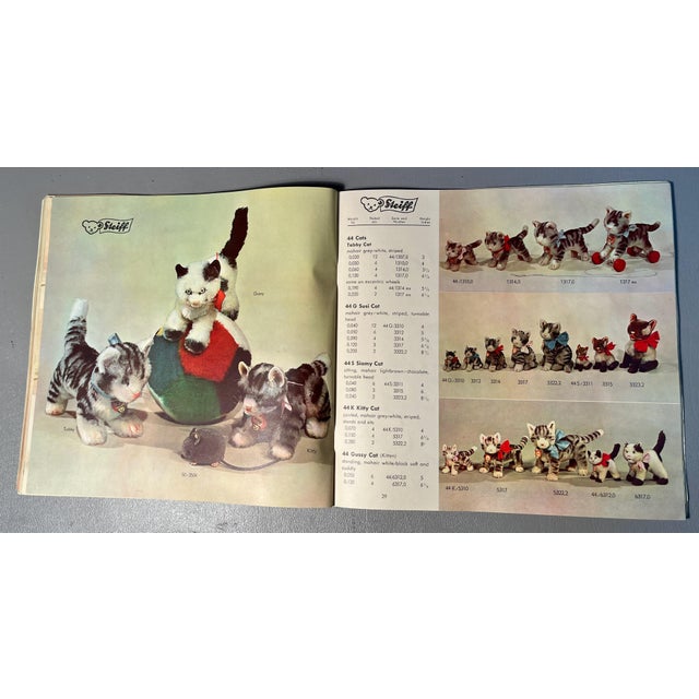 Original 1954 Steiff Store Catalog 50pgs. All Products in