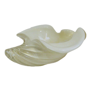 Vintage Barbini Conch Glass Bowl