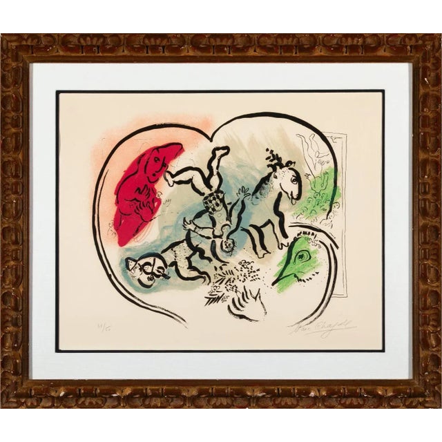 Marc Chagall, Le coeur de cirque (The Heart of the Circus), 1967, Lithograph For Sale - Image 7 of 7
