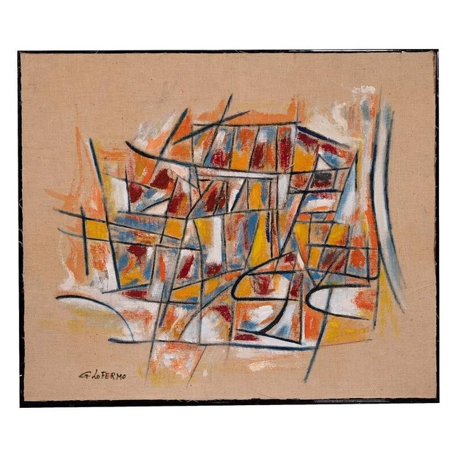 Giorgio Lo Fermo - Reticulum - Oil Painting - 2020 For Sale - Image 4 of 4