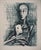 Bernard Buffet, Apocalypse, Saint Jean in Lamb, 1961, Original Engraving For Sale - Image 7 of 7