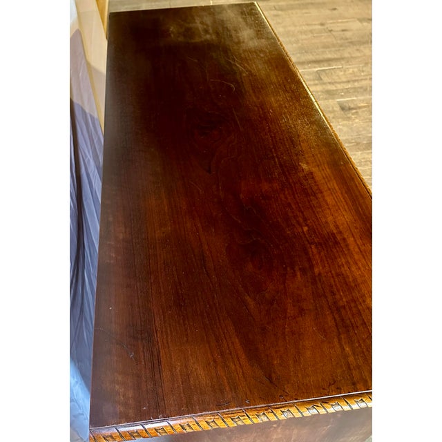 Wood Late 19th Century Carved Continental European Chest or Console in the Alpine Tradition With Figural Fronts For Sale - Image 7 of 12