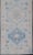Early 21st Century Modern Oushak Medallion Design Runner With Light Blue Color by Keivan Woven Arts For Sale - Image 5 of 11