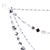 Elevate your holiday decor with the Jewel Bead and Chain Link Garland. Measuring 20 inches in length, this glamorous...