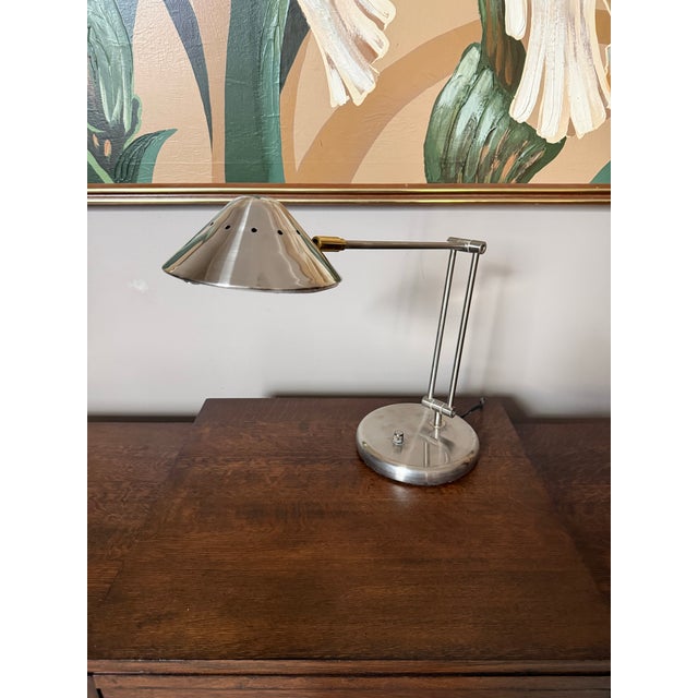 Vintage Tensor Pittsburg Collection Lt627 Articulating and Dimmable Halogen Desk Lamp For Sale In Houston - Image 6 of 9