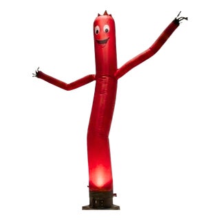 Professional Red Sky Dancer, 2000s For Sale