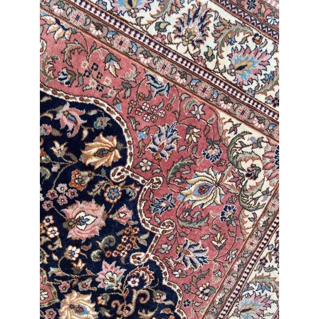Vintage Turkish Hereke Rug For Sale - Image 17 of 18