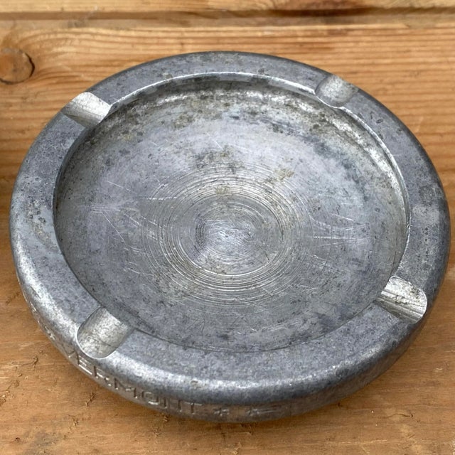 Vintage Industrial Aluminum Ashtrays From Windsor, Vermont - a Pair For Sale - Image 11 of 13