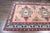 Pink 1970s Vintage Handmade Wool Cotton Pink Area Rug For Sale - Image 8 of 11