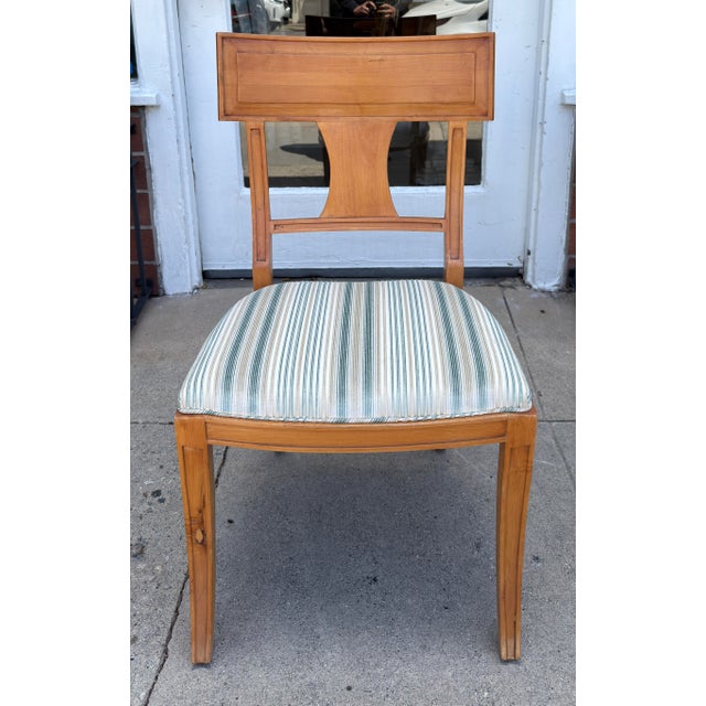 Traditional Antique Swedish Regency Klismos Side Chair - 1 of 3 For Sale - Image 3 of 6