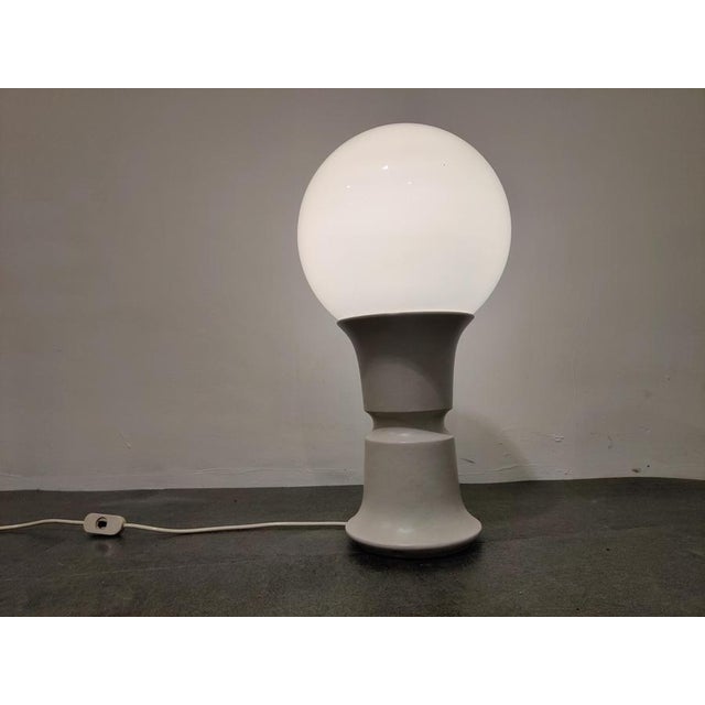 1970s Mid-Century Globe Table Lamp, 1970s For Sale - Image 5 of 9