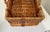 Late 20th Century Wicker & Rattan Basket Handled Basket For Sale - Image 5 of 11