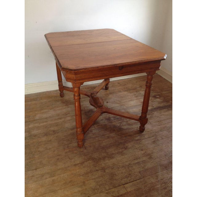 Antique Oak Kitchen Table Chairish