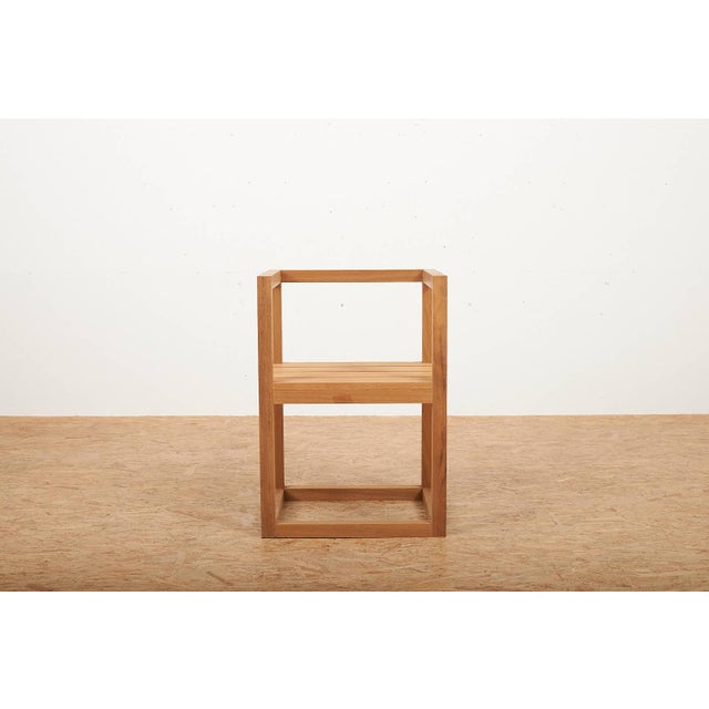 Outdoor Armchair in Oak by Peter Wigglesworth for Formatera AG, 1985 For Sale - Image 12 of 12