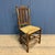 Textile Dutch Oak Chair with Rush Seat For Sale - Image 7 of 14