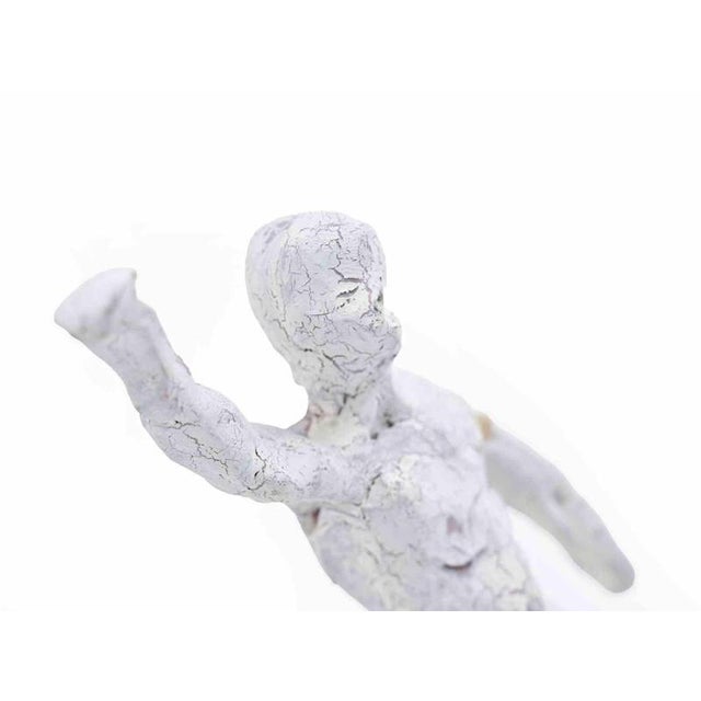 Modern Runner Terracotta Sculpture by Sirio Pellegrini, 1960s For Sale - Image 4 of 5