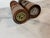 Wood Mid 20th Century Goodwood Hardwood Salt & Pepper Shakers — Handcrafted Wood Tableware Set For Sale - Image 7 of 8