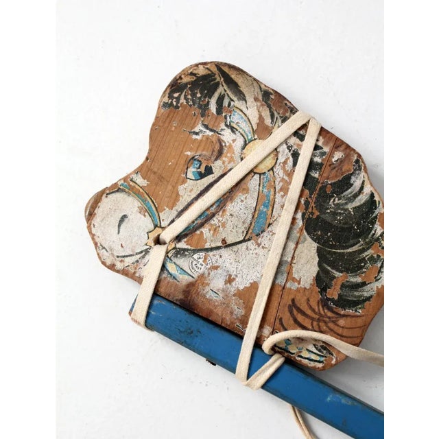 1940s 1940s Horse Pull Toy For Sale - Image 5 of 9