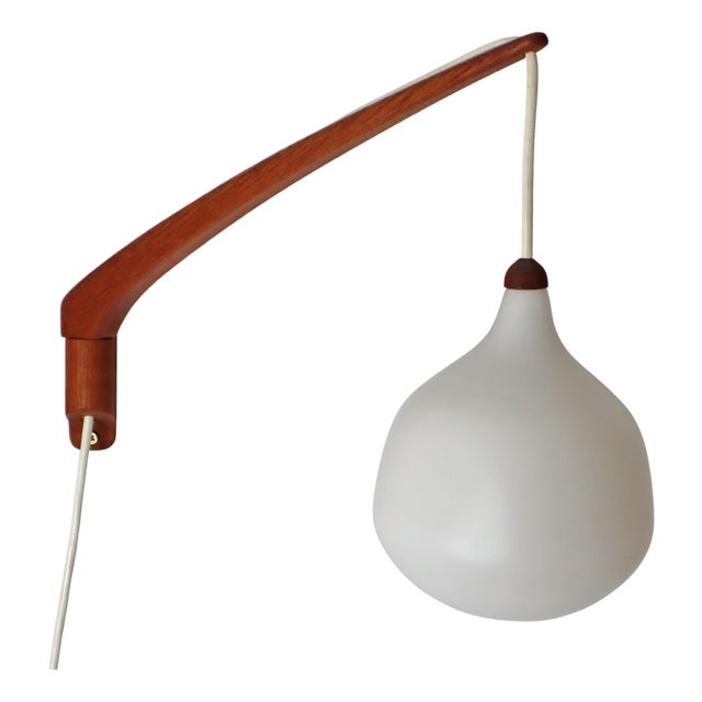Adjustable Wall Lamp by Uno and Östen Kristianson, Sweden, 1970s For Sale