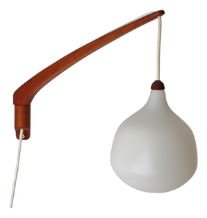 Adjustable Wall Lamp by Uno and Östen Kristianson, Sweden, 1970s