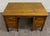 Arts & Crafts Vintage Arts & Crafts Mission Oak Pedestal Teacher Desk Office Desk Library Desk For Sale - Image 3 of 14