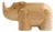 Rhinoceros I Piccolini Wooden Animal Figure by Viviana Degrandi for Emko For Sale