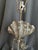 Late 20th Century Giant Silver Clam Shell Table Lamp For Sale - Image 9 of 11