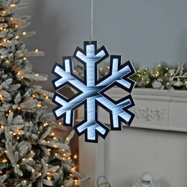 Illuminate your holiday space with the Holiday Snowflake Ekkolight. Standing at 15.75 inches tall, this dazzling snowflake...