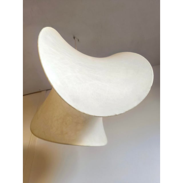 Biomorphic Cocoon Pendant Lamp by Friedel Wauer for Goldkant, 1960s For Sale - Image 9 of 10