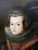 Large Vintage Old Master Style Noblewoman Oil Portrait For Sale - Image 4 of 8