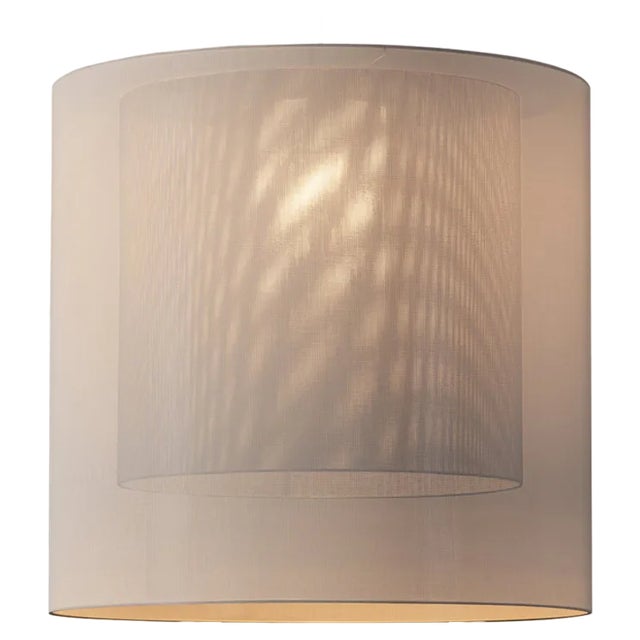 White and Grey Moaré Pendant Lamp by Antoni Arola For Sale