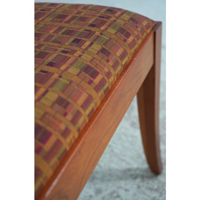 Set of 8 Stickley Cherry Dining Room Chairs For Sale - Image 14 of 18