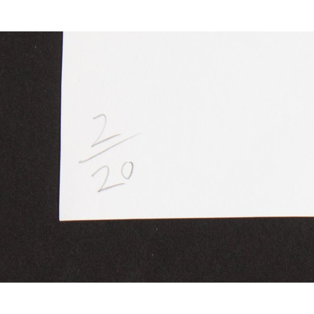 1982 “Linoleum” Serigraph Print by Roger Benedetti For Sale In Indianapolis - Image 6 of 8