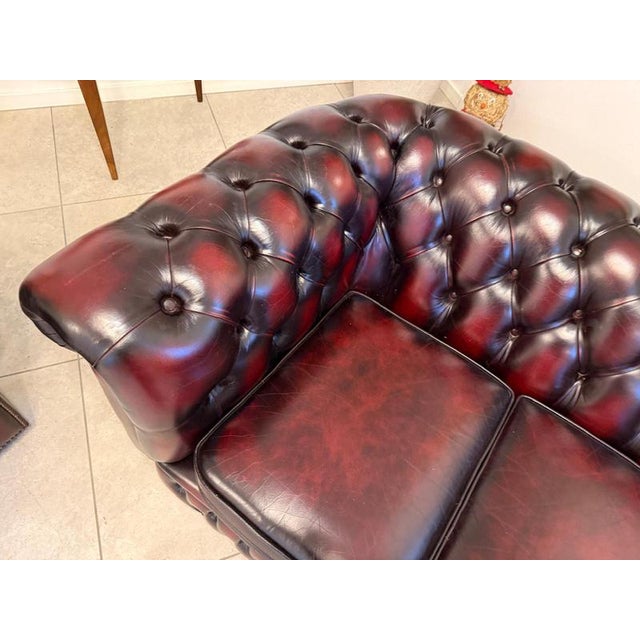 Vintage Chesterfield Club Chair For Sale - Image 15 of 18