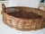 French Country Willow Parching Basket, Small For Sale - Image 3 of 4